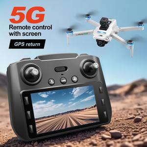 S159 Drone 4K HD Dual <b>Camera</b> 20 Minute Battery Life Obstacle Avoidance LED Large Screen Remote Quadcopter Foldable - Product Image 2