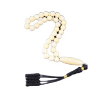 Tasbih en résine naturelle personnalisé, perles de prière islamiques, chapelet musulman rond, tasbeeh, fabricant de la meilleure qualité en Inde