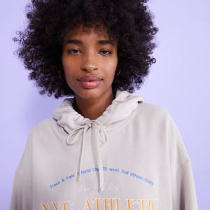 Women Sweatshirt Hoodie Long Sleeve Pullover Top Wholesale Women's Clothing Color <b>Block</b> Hoodies Thick Women Hoodie - Product Image 3