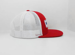 Casquette de camionneur structurée à 5 panneaux en maille respirante pour adulte, personnalisable avec broderie 3D, Performance Beach, 100% Coton, Vietnam Classic - Product Image 3