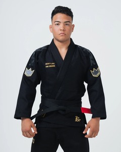 Kimono de Jiu-Jitsu professionnel Black Kingz Bjj GI Comp 450 V6 en noir, haute résistance, pour le Jiu-Jitsu brésilien - Product Image 1