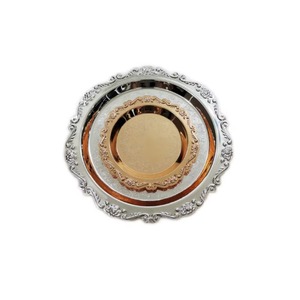 Posavasos de Metal de Estilo Moderno y Elegante, de la Mejor Calidad, Hechos a Mano, Redondos, de Acero Inoxidable, Fabricante de la India - Product Image 3