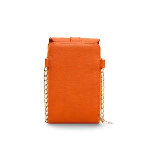 Pochette décontractée orange P97494 pour sacs-cadeaux personnalisés - Product Image 1