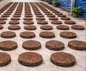 อัดเม็ดขี้วัวธรรมชาติ ฮาวาน ปูจา ปุ๋ยอินทรีย์ เป็นมิตรกับสิ่งแวดล้อม ก้อนกอบาร์แห้ง ใช้สำหรับทำอาหาร ให้ความร้อน พิธีกรรม จากอินเดีย คุณภาพพรีเมียม - Product Image 1