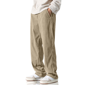 Pantalon de jogging ample et oversize 100 % coton pour homme, style streetwear, idéal pour la gym et le fitness, collection 2026 - Product Image 1
