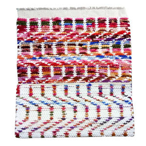 Fabulosa alfombra de cuero reciclado textil para el hogar, alfombra Chindi de algodón trenzado a mano sostenible, fabricante indio - Product Image 6