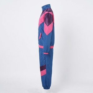 Traje cortavientos al por mayor para hombre y mujer, nueva moda, chaqueta y pantalón impermeables de color liso, chándal cortavientos para mujer - Product Image 3