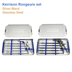 Ensemble de Rongeurs Kerrison Rotatifs Manuels en Acier Inoxydable, Instruments Chirurgicaux Orthopédiques Vétérinaires - Product Image 2