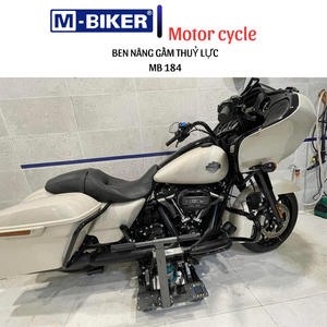 Soporte para motocicleta MBIKER, gato elevador hidráulico, garantía de 1 año para Davidson MB184, acero con recubrimiento en polvo, diseño clásico de Vietnam - Product Image 3