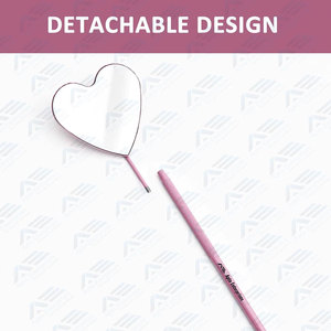 Non-<b>Foldable</b> Lash <b>Mirror</b> Eyelash Extensions Beauty Personal Care Inspection Eyelash Stainless Steel Square Chrome Finish - Product Image 6