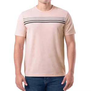 Camiseta de Algodón 100% Tejida Estampada de Alta Calidad, Manga Corta, Holgada, Transpirable, Informal, para Verano, con Logotipo Personalizado, 200 Gramos - Product Image 3