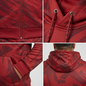 Custom Printed Plus Size Zipper Hoodie Men French Terry Hooded <b>Jacket</b> Men Casual Wear Track Hooded <b>Jacket</b> Men Zip-up Yoga Hoodie - Product Image 6