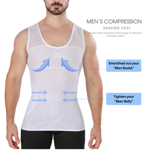 Débardeur de compression pour homme de qualité supérieure, respirant et sculptant, modèle original - Product Image 6