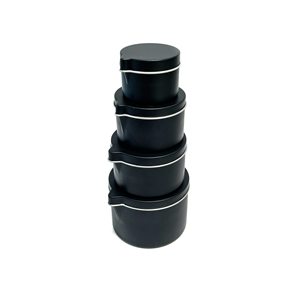 Spout Tin Jar for Liquid <b>Candle</b> Round Tinplate Container with Screw Lid, Custom Size for DIY <b>Candle</b> Making Wholesale - Product Image 2