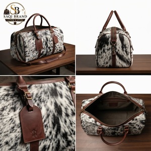 Mochila de Viaje de Cuero Genuino de Piel de Vaca con Estampado Animal, Hecha a Mano, Directo de Fábrica, 20-35L, con Cierre, Portátil, para Fin de Semana, 2026 - Product Image 3
