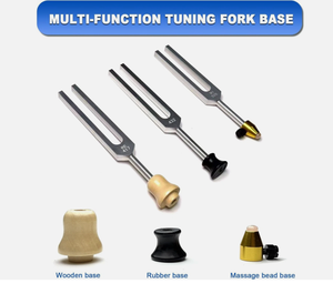 Ensemble de diapasons Solfeggio Mars International, 10 pièces, 10 ensembles, argent, version améliorée - Product Image 3