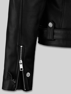 แจ็คเก็ตหนังแฟชั่นใหม่สำหรับผู้หญิง แจ็คเก็ตหนังกันลมสำหรับผู้ชายและผู้หญิง สไตล์สั่งทำพิเศษ แจ็คเก็ตหนัง Charlotte Burnt หลายแบบ ปี 2006 - Product Image 4