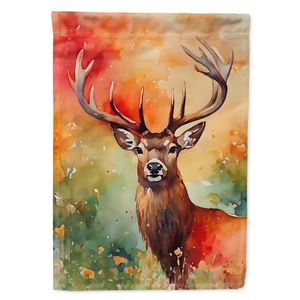 Ciervo ciervo Bandera de jardín multicolor Buzón decorativo y patio Banner para macizos de flores y obras de arte - Product Image 1