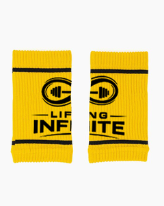 Muñequeras Deportivas Unisex de Algodón para Gimnasio, Tenis, Baloncesto, Bádminton, Fitness, con Logotipo Personalizado - Product Image 2