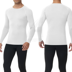 Camiseta de Compresión para Hombre de Alta Calidad, Absorbente de Humedad, para Gimnasio, Fitness, Entrenamiento, Ropa Deportiva, con Logotipo Personalizado - Product Image 2