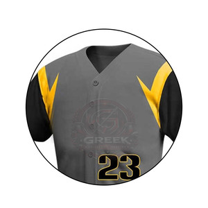 Uniforme de Béisbol Transpirable Personalizado para Hombres, Ropa Deportiva para Equipos Adultos, Servicio OEM, Nueva Llegada - Product Image 4