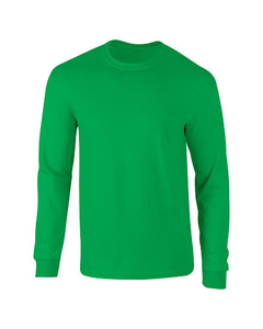 T-shirt décontracté à manches longues personnalisé pour hommes et femmes, 220g, mélange de polyester, anti-plis, séchage rapide et respirant - Product Image 3