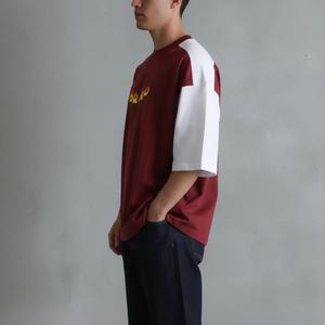 Custom Logo Boxy Fit Men'S <b>Tshirt</b> Heavyweight Cotton 240gsm Rib CrewNeck Drop Shoulder Oversized Streetwear T-Shirts for Men - Product Image 2