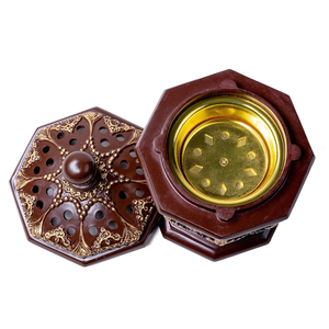 Traditional Arabic Oud Bakhoor Religious Eco-friendly 100% Natural Incense <b>Burner</b> for Home Aromatherapy and Decoration - Product Image 4