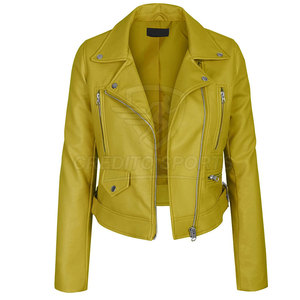 Chaqueta de Cuero para Mujer, Estilo Moderno 2026, Acabado Liso, Prenda Elegante para Atuendos Casuales - Product Image 5