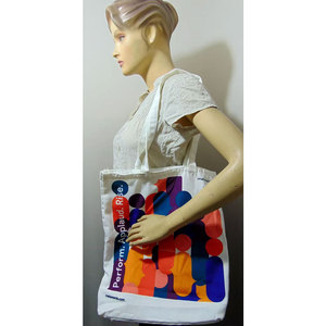 Custom Printed Bohemian Style Reusable Cotton <b>Canvas</b> Shopping <b>Bag</b> Eco-Friendly Stylish <b>Large</b> Capacity Tote <b>Bag</b> for Daily - Product Image 2