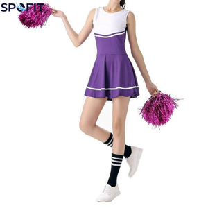 ชุดเชียร์ลีดเดอร์แบบกำหนดเองรุ่นใหม่ล่าสุด ผู้ผลิต OEM จำนวนมาก ชุดเชียร์แบบซับลิเมชั่น รับผลิตแบรนด์ส่วนตัว - Product Image 6