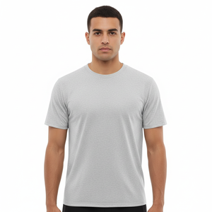 Nouveau t-shirt homme 100% coton, col en V, manches courtes, tissu fin, haute qualité, mode masculine, fitness, t-shirt tendance unisexe, logo personnalisé - Product Image 1