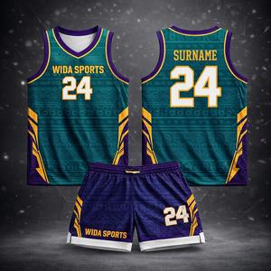 Ensemble de maillots de basket-ball personnalisés par sublimation, directement de l'usine, très demandés, fournisseur en gros, OEM ODM acceptés - Product Image 6