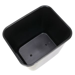 Paquete de 4 Contenedores de Basura Negros de Plástico de 3 Galones con Tapa Abierta para Baño - Product Image 5