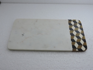 Hand Made Design Stone Marble Chopping Board Wood Marble Chopping Blocks Wood Stone Chopping Board at Factory wholesale Price - Product Image 5