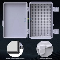 Boîtier de jonction étanche personnalisé pour instruments électroniques, boîtier extérieur IP66 en plastique ABS, assemblage de boîtier de jonction électrique