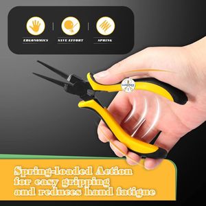 คีมปากแบน SPEEDWOX ระดับมืออาชีพ ขนาด 14 ซม. พร้อมปากคีมเรียบ สำหรับงานประดิษฐ์เครื่องประดับและวงจรไฟฟ้า - Product Image 3