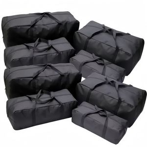 Sac à dos étanche en tissu Oxford 3040L avec fermeture éclair, léger, durable, pour le camping en extérieur, sac de rangement portable et pliable pour le voyage - Product Image 3