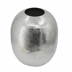 New Arrival Silver Metal Hammered <b>Tall</b> <b>Vase</b> Modern Table <b>Vase</b> Decorative Metal Flower <b>Vase</b> for Home Office Living Room Decor - Product Image 6