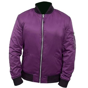 Blouson Bomber Homme Vente en Gros Vêtement d'extérieur Décontracté avec Construction Robuste Col et Poignets Côtelés Silhouette Moderne - Product Image 3