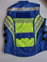 Chalecos de Seguridad Reflectantes de Alta Visibilidad Naranja, de Malla de Poliéster, Unisex, para Construcción, con Múltiples Bolsillos, Ropa de Trabajo Nueva de Alta Calidad