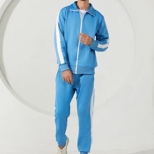 Conjunto Deportivo de Invierno 2026 al por Mayor, de Alta Calidad, Informal, para Viajes, Gimnasio, Atletismo, Transpirable, de Poliéster, Azul, Unisex - Product Image 6