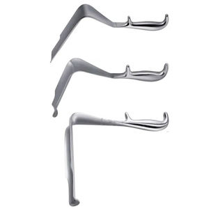 Rétracteur pelvien St. Marks à prix compétitif, 3 pièces, manuel, réutilisable, en acier inoxydable allemand, pour chirurgie ORL et neurochirurgie - Product Image 4
