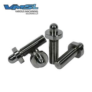 สลักยึดตำแหน่งแบบเกลียวสแตนเลส 316 ผลิตตามสั่งด้วยเครื่อง CNC - Product Image 1