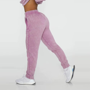 Jogging pour femmes confortables et décontractés avec cordon de serrage ajustable à la taille - Parfaits pour un usage quotidien et des exercices légers avec des poches latérales - Product Image 3