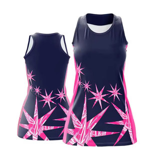 High Performance <b>Athletic</b> Clothing Quick Dry Fabric Netball Uniform For School Sports Teams Netball Uniform - Product Image 4