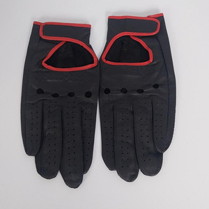 Breathable Leather Wholesale Supplier Premium <b>Men</b>’s <b>Driving</b> <b>Gloves</b> Manufacturer Custom Logo Auto Racing Leather <b>Gloves</b> - Product Image 1