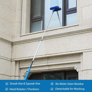 20 Feet High Reach <b>Duster</b> Kit with 5-12 Ft Telescoping Extension Pole Cobweb <b>Duster</b> Cleaning Tools - Product Image 3