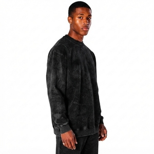 Sudaderas de Invierno para Hombre, Ecológicas, Transpirables, de Corte Regular, Servicio OEM ODM, Nueva Llegada, Lavado Ácido, 100% Algodón Felpa - Product Image 4