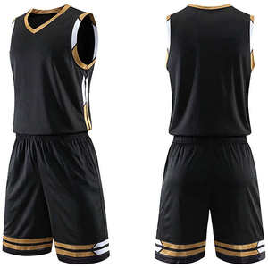Ensemble complet d'uniformes de basketball pour hommes de qualité supérieure avec maillot et short, vêtements de sport légers et durables pour l'entraînement - Product Image 5